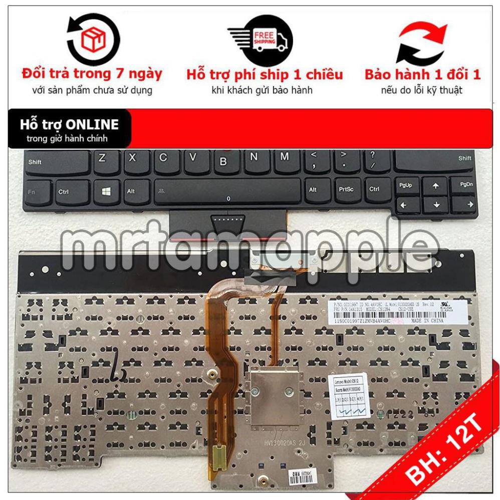 BH12TH] (KEYBOARD) BÀN PHÍM LAPTOP LENOVO T430 dùng cho ThinkPad T430 T430s X230 T530 W530 L430 L530