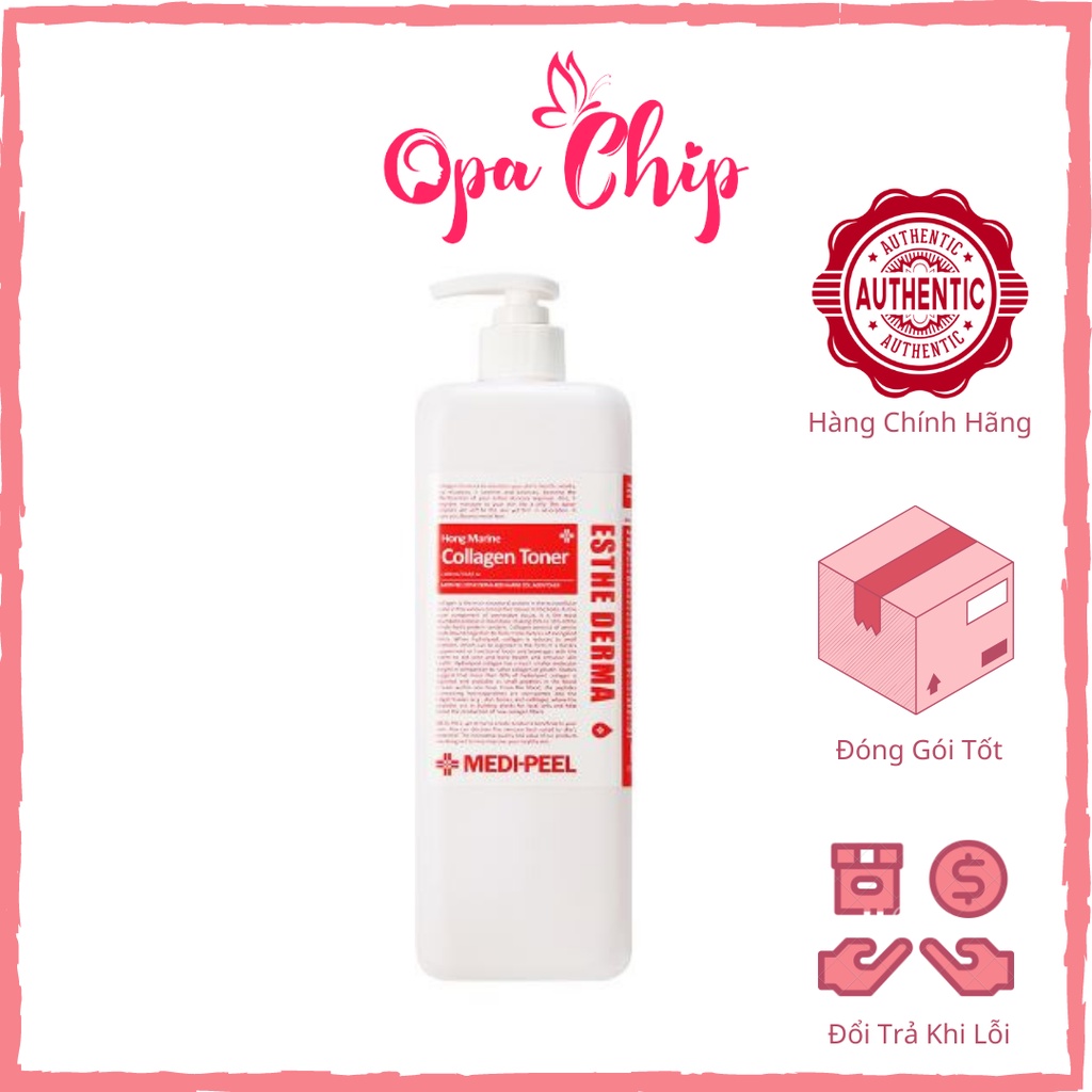 Toner Cấp Ẩm Căng Bóng Da MEDI PEEL ESTHE DERMA RED MARINE COLLAGEN TONER