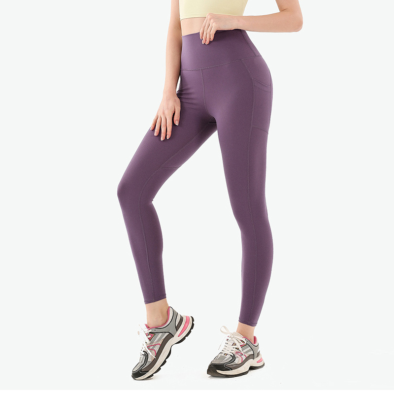 Lululemon  Quần legging   tập yoga có túi CK916 5 màu
