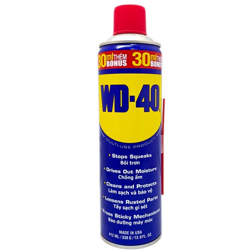 DẦU CHỐNG RỈ SÉT ĐA NĂNG WD-40 412ML