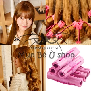 Lô bọt biển Night Set Curler - mun bé ù shop Lô mút dây uốn tóc không dùng nhiệt