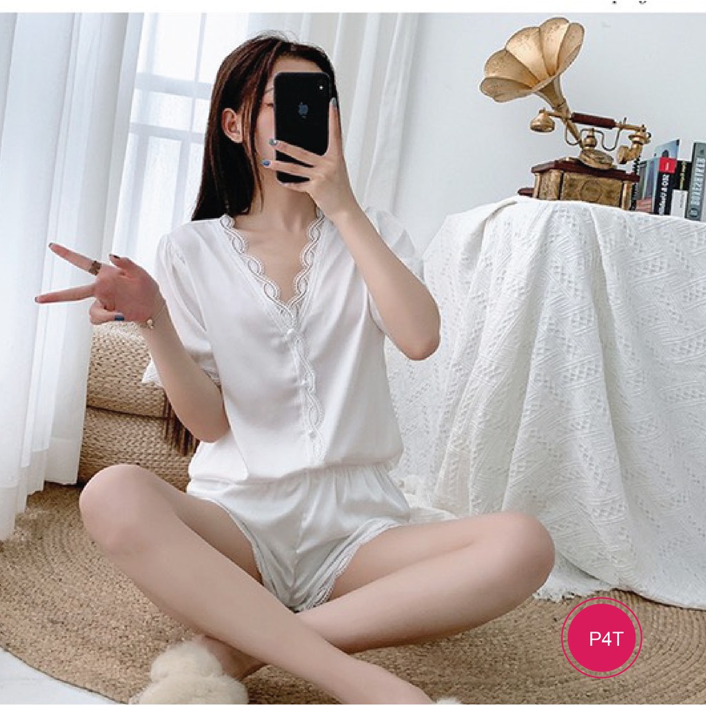 Bộ ngủ bộ mặc nhà chất liệu lụa cao cấp Xavia-P4 | BigBuy360 - bigbuy360.vn
