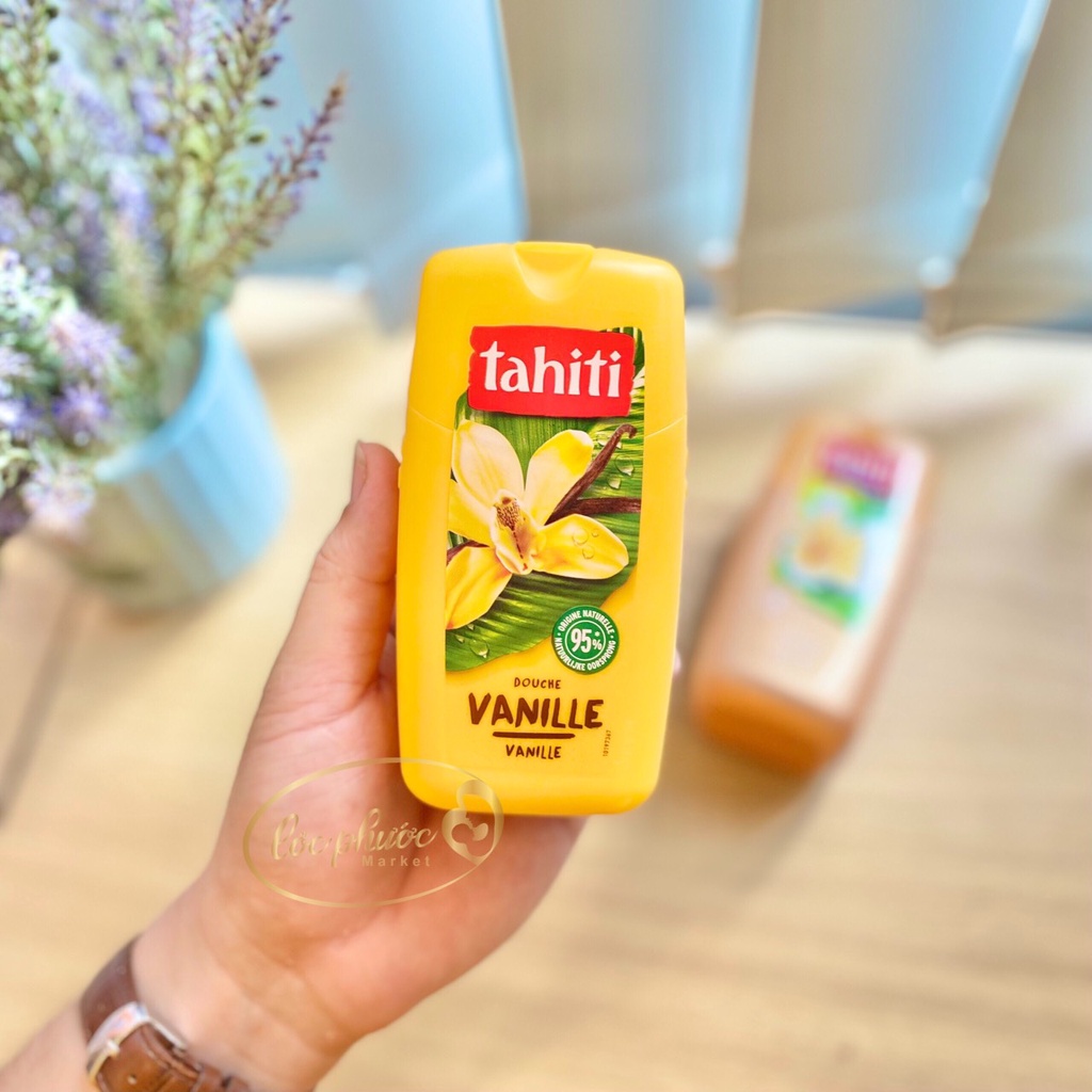 SỮA TẮM TAHITI HƯƠNG NHÀI & VANI 250ML - PHÁP