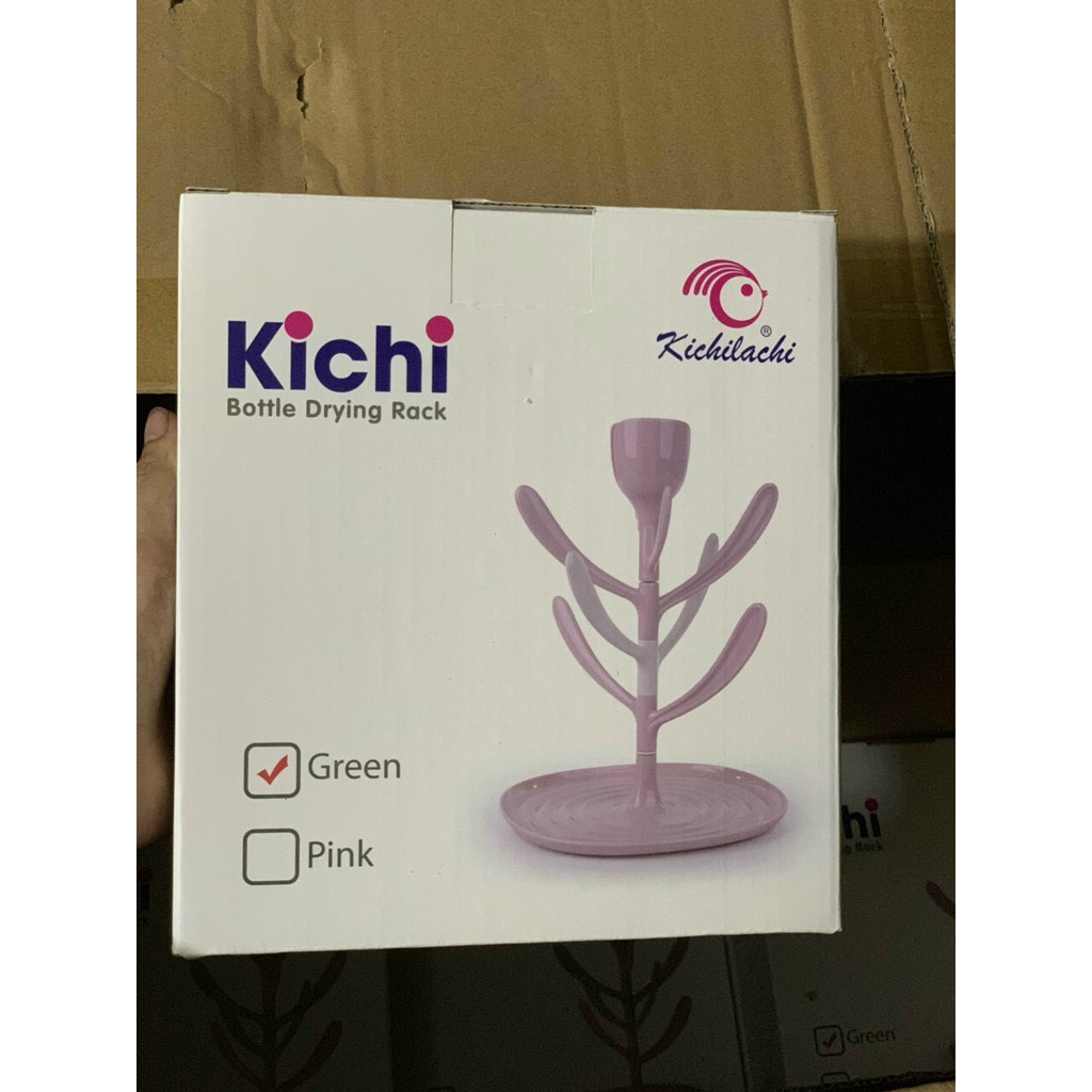 Khay/ giá úp bình sữa cao cấp hình cây Kichi