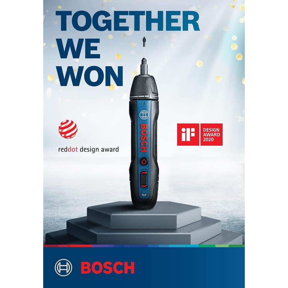 Máy vặn vít dùng pin Bosch Go Gen 2 THẾ HỆ MỚI