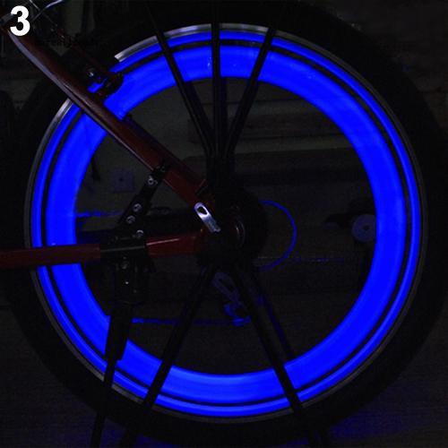 Đèn LED gắn bánh xe đạp / xe máy / xe hơi dùng bóng đèn LED
