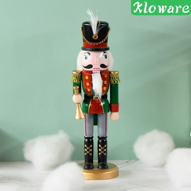 [Kloware] Đồ Chơi Bù Nhìn Giáng Sinh Hạt Dẻ Trang Trí Quà Tặng Cho Trẻ Em