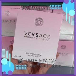 [Bansi]  🎁  Nước hoa Nữ Versace Bright Crystal Diamond 90ML [Phân Loại 1] Đẳng Cấp  🎁