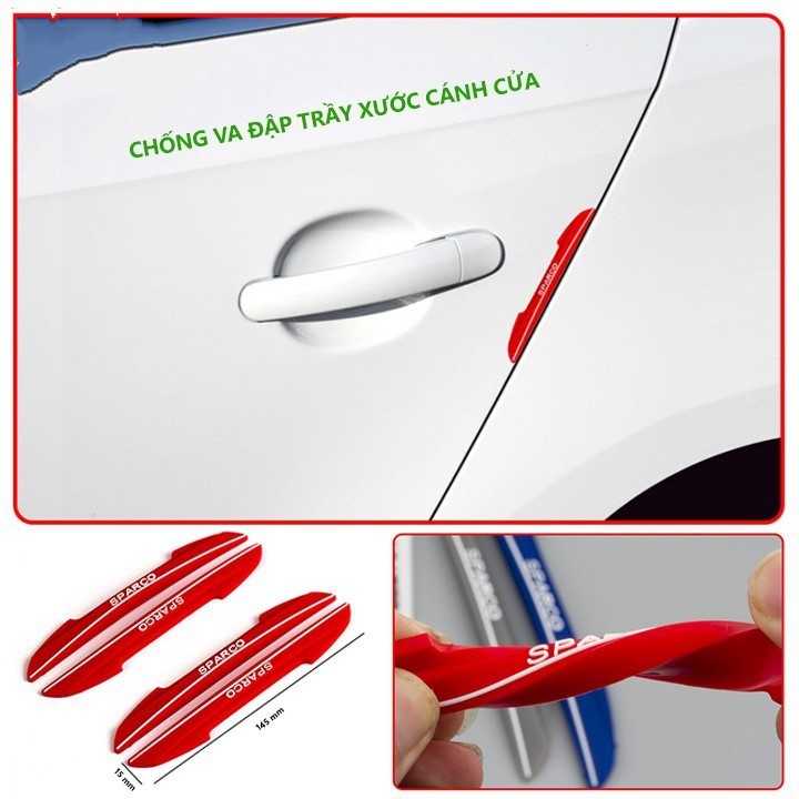 miêng dán chống va đập cánh cửa ô tô chất liệu silicon siêu bền