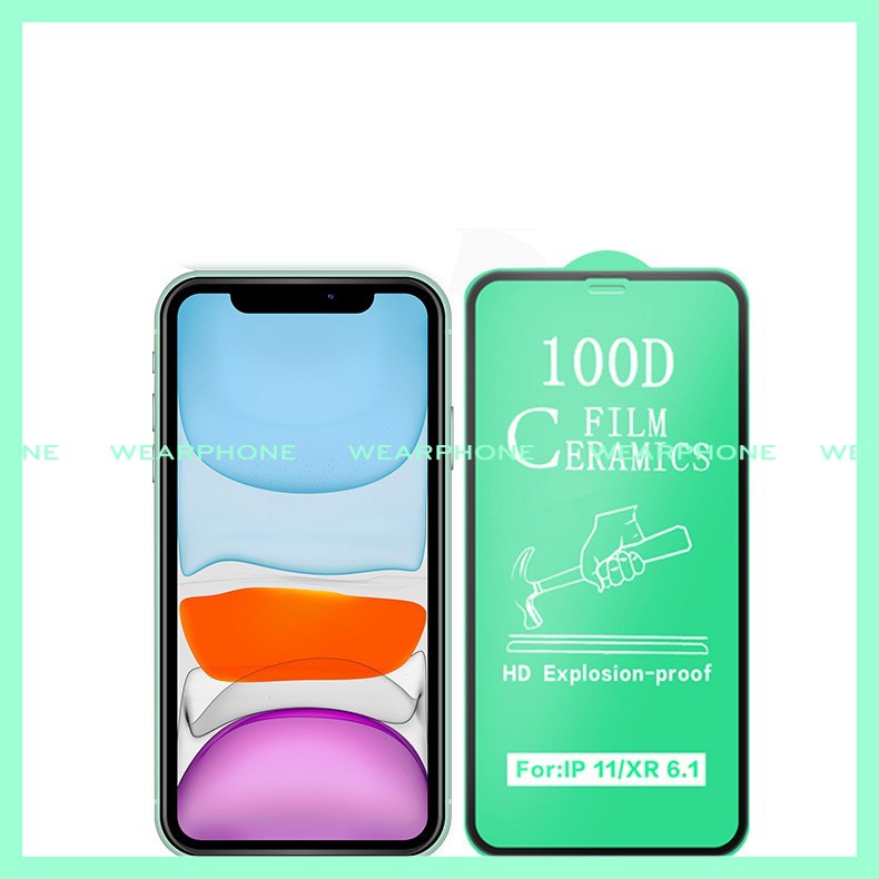 Kính Cường Lực Dẻo Ceramics iPhone 6 6plus 6s 6s plus 6 7 7plus 8 8plus x xs xs max 11 11 pro 11 12 Mini promax