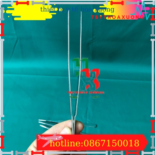 [Hàng Chính Hãng] Nỉa Thẳng y Tế Không Mấu16 Cm - Nhíp Y Tế  Dùng Trong Phẩu Thuật