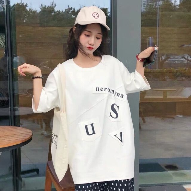 Sản phẩm gia đình làm: Áo cộc tay nữ mỹ