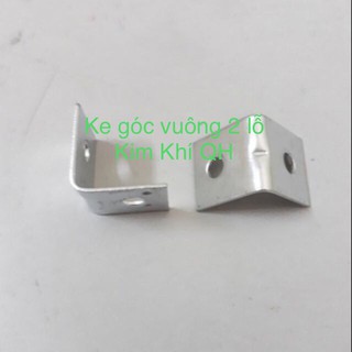 70 cái Ke vuông 2 lỗ/ ke góc đều 18mm
