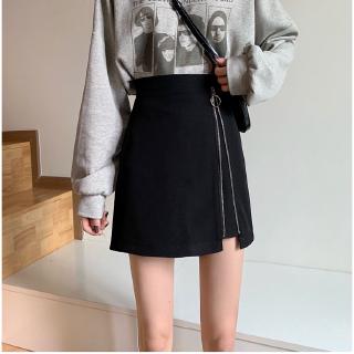 Váy Chữ A Lưng Cao Màu Đen