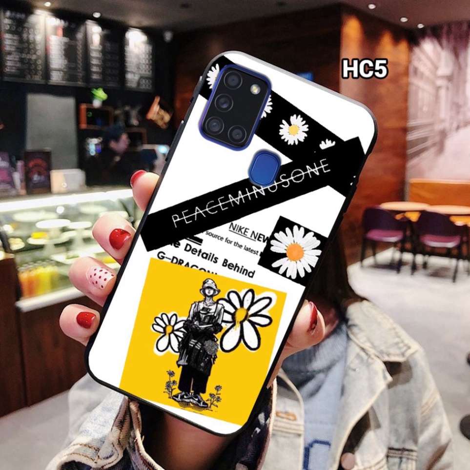 Ốp lưng Samsung A21s in hình Hoa Cúc G-Dragon Peaceminusone BigBang cực hot
