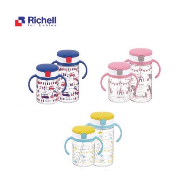 CỐC ỐNG HÚT TAY CẦM RICHELL 200ML