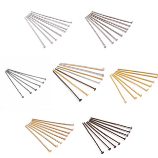 16-40mm 200 Cái / túi Phát Hiện Đầu Phẳng Chân Để Trang Sức Làm Handmade DIY Đồ Trang Sức Kẹp Đầu