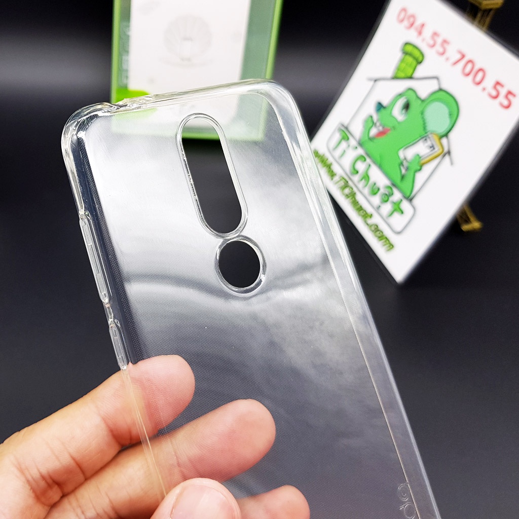 [Ảnh Thật] Ốp lưng Nokia 5.1 Plus/ X5 Dẻo Trong Suốt Chính Hãng DADA