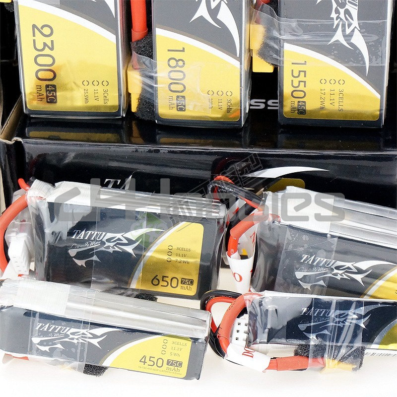 Pin Lipo Tattu R-Line V3 1300Mah 4S 120C