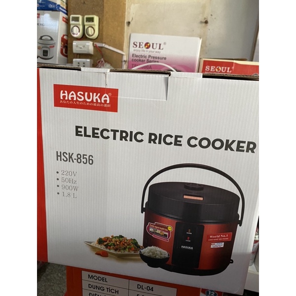 Nồi Cơm Điện Hausuka HSK-858  - HSK-856  Hàng Chính Hãng