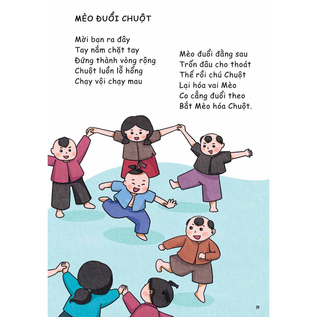 Sách Những Bài Đồng Dao Và Vè Cho Bé - Nói Sao Cho Giỏi, Nói Sao Cho Hay - Bìa Mềm