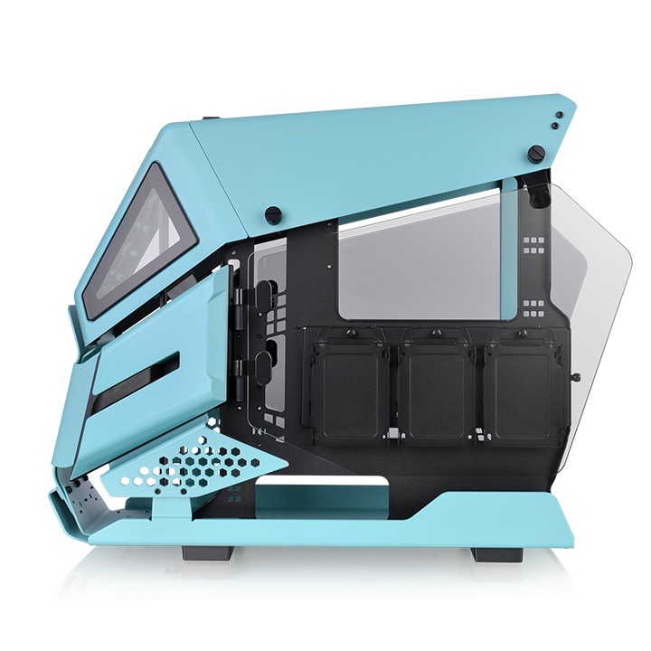 Vỏ case Thermaltake AHT200 TG Turquoise - Hàng chính hãng