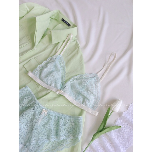 Greenie Set Bralette ren mềm mại hàng Việt Nam - Tự thiết kế | BigBuy360 - bigbuy360.vn