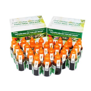 Chế Phẩm Sinh Học Thảo Mộc BKFAST Cho Hoa Lan, Hoa Hồng Combo 5 Chai Tặng 1 Chai