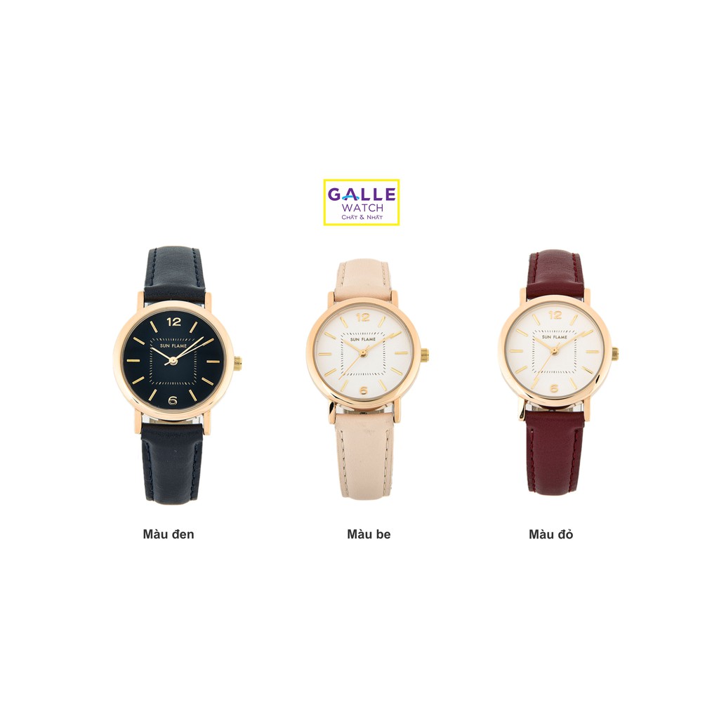 BST Đồng hồ Nam chính hãng Nhật Bản SUN FLAME MJG-B04, bảo hành 02 năm, miễn phí thay pin - Galle Watch