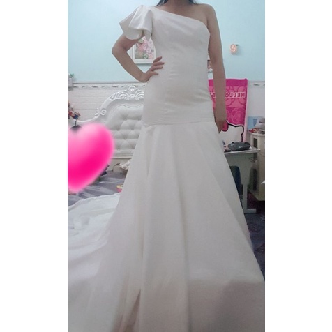 Thanh lý đầm váy cưới da hoi size S.M dưới 50kg.