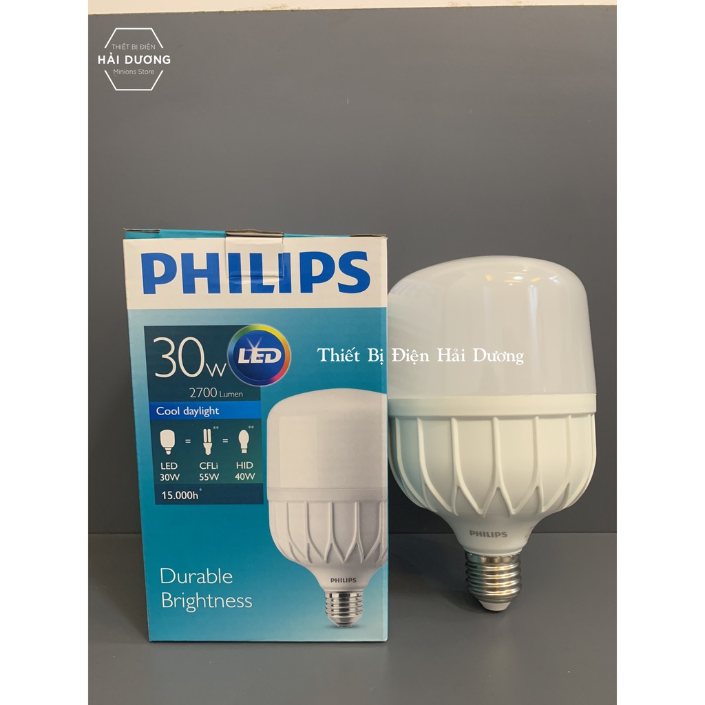 Bóng đèn Philips 30w LED TForce core HB - Đèn Led trụ chính hãng Philips