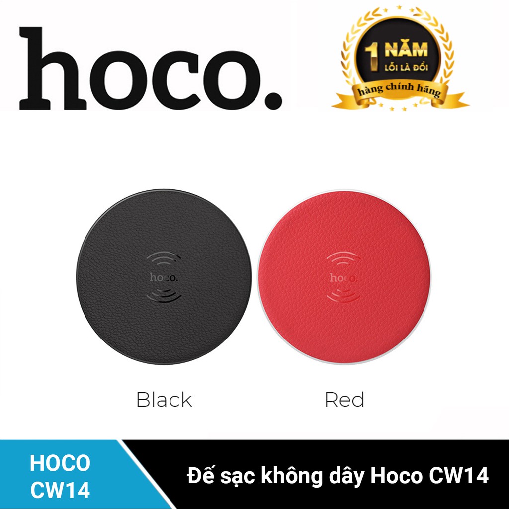 Đế sạc nhanh không dây Hoco CW14 2.1A - Nhà phân phối chính thức