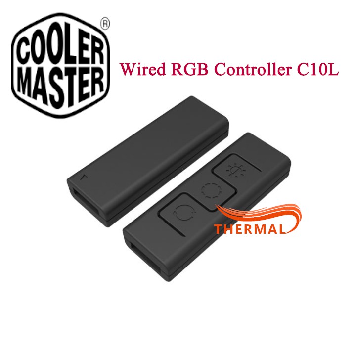 Bộ điều khiển Cooler Master Wired RGB Controller C10L - Chỉnh màu, độ sáng bằng tay cho MF120R, MF120L, MF140R