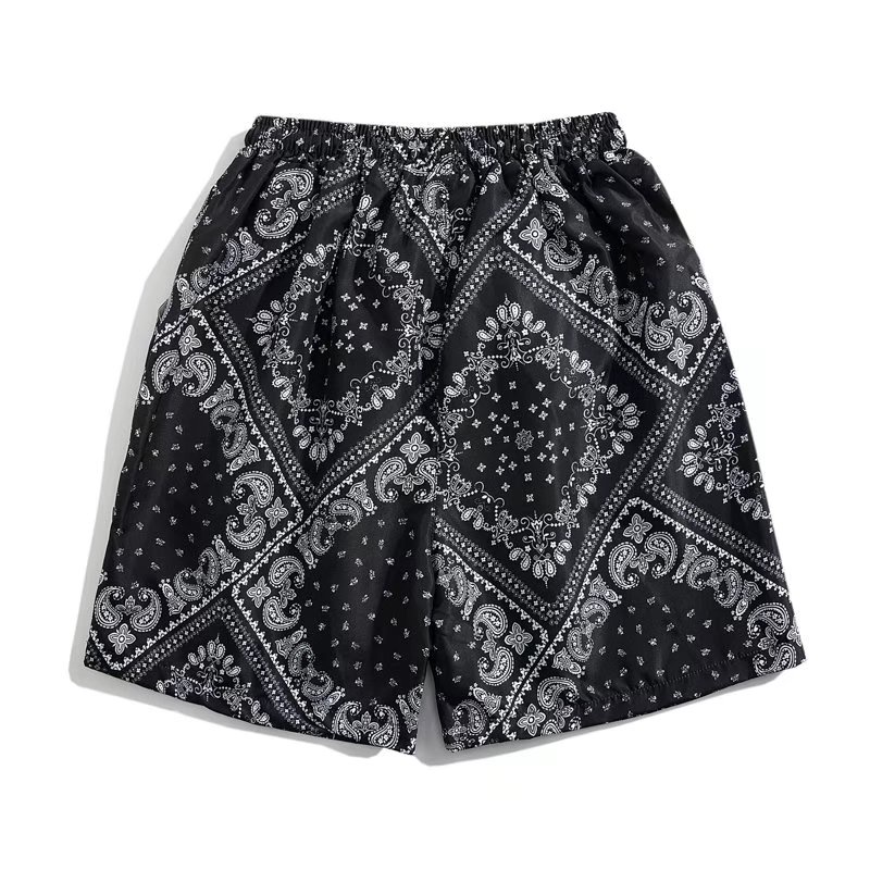 Quần Short Thể Thao Ống Rộng In Họa Tiết 2 Màu Tùy Chọn Size M-3XL Thời Trang Mùa Hè Cho Nam