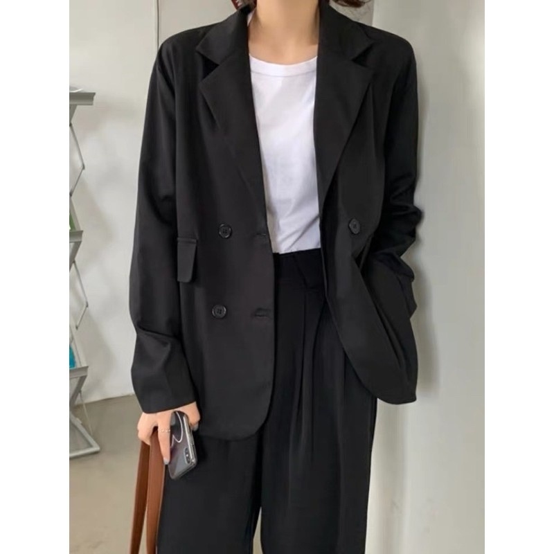 Áo balzer nữ dài tay ngắn tay áo khoác vest phong cách Hàn Quốc BL04 | BigBuy360 - bigbuy360.vn