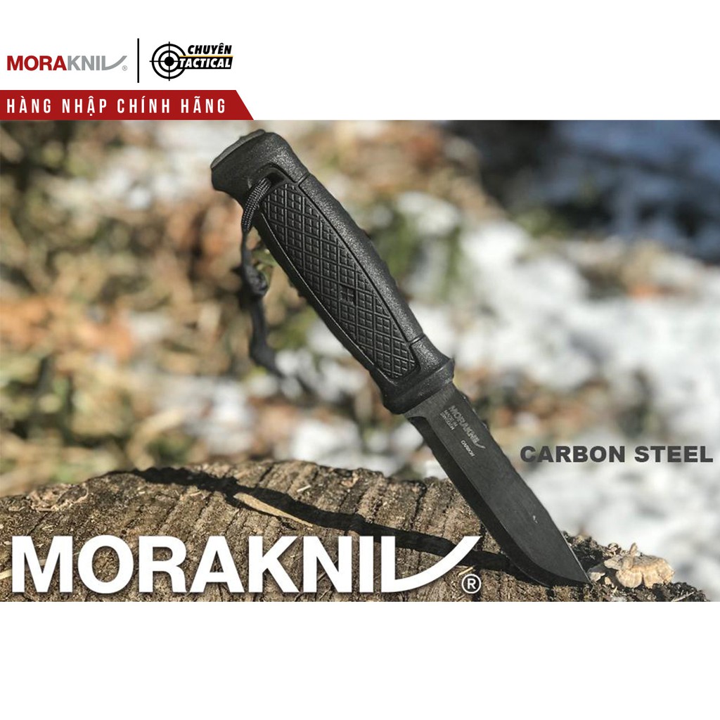 Dụng Cụ Đa Năng Dã Ngoại Morakniv® GARBERG Black C (Multimout) - Thép Carbon