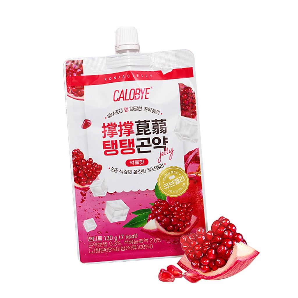 Thạch Konjac Hàn Quốc Ít Calo Dành Cho Người Ăn Kiêng, Hỗ Trợ Giảm Cân (Hộp 10 gói x 130g)