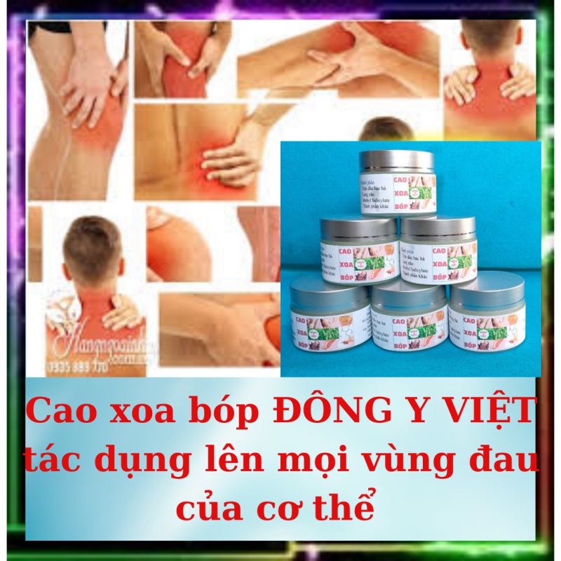 CAO XOA BÓP - GIẢM ĐAU TRÊN MỌI VÙNG CƠ THỂ CỰC NHANH-MÙI THƠM DỄ CHỊU