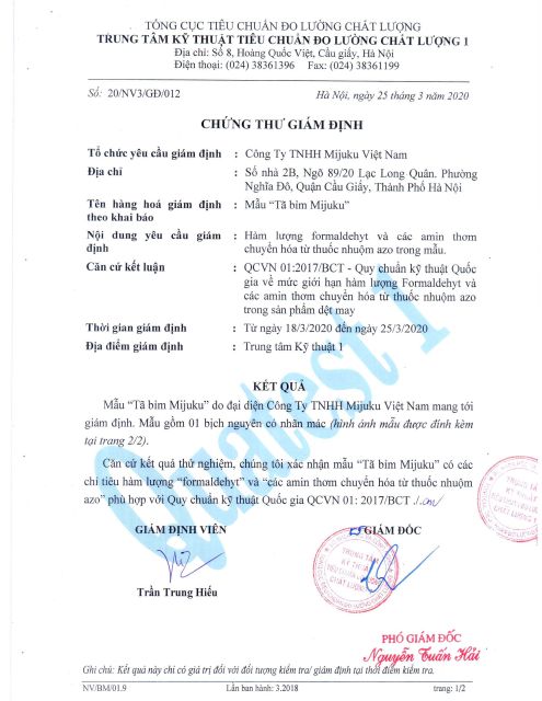 Bỉm Quần Mijuku 50 miếng