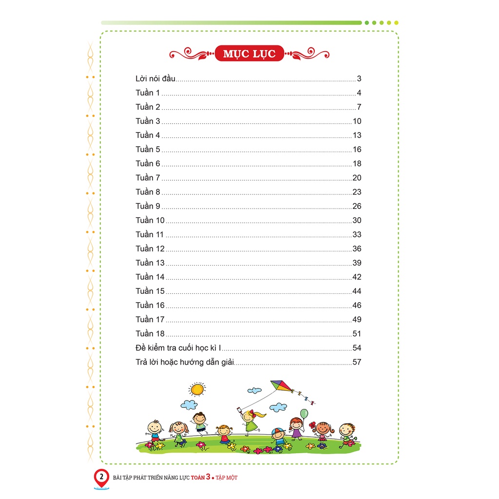 Sách - Bài tập phát triển năng lực Toán 3 Tập 1