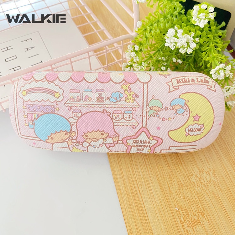 SANRIO Hộp Đựng Mắt Kính Họa Tiết Hoạt Hình Dễ Thương