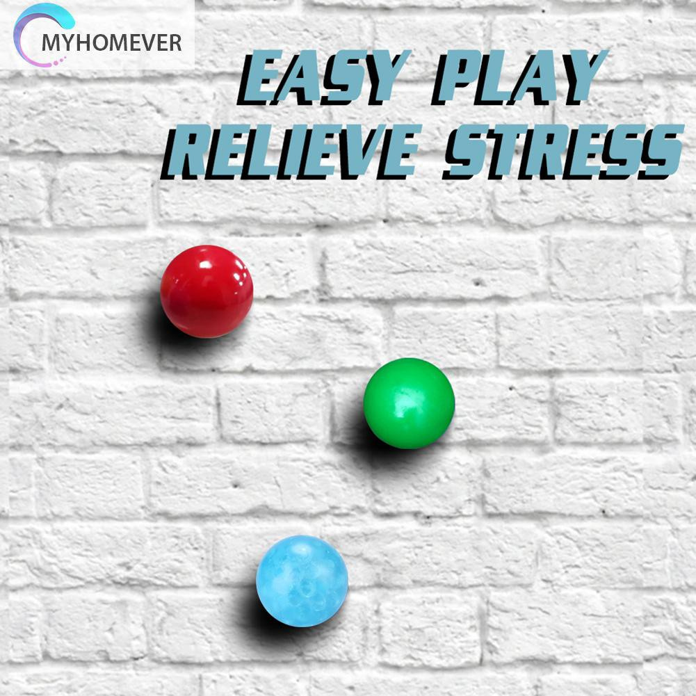 Pop It Fidget Đồ chơi Squeeze Đồ chơis Sticky Balls Kids Đồ chơis Anti Stress Ceiling Wall Suction Balls