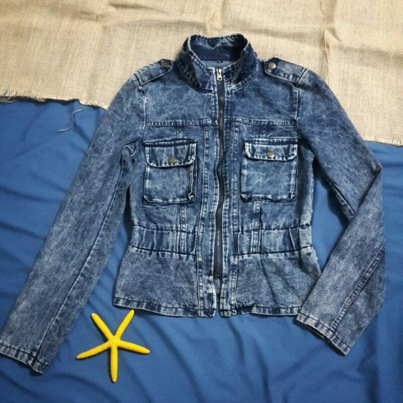 ÁO KHOÁC JEAN 2HAND