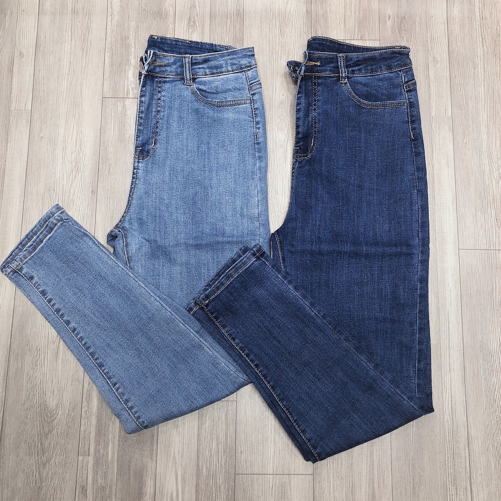 Quần jean nữ size đại màu cơ bản [Size 28-36] QJ122
