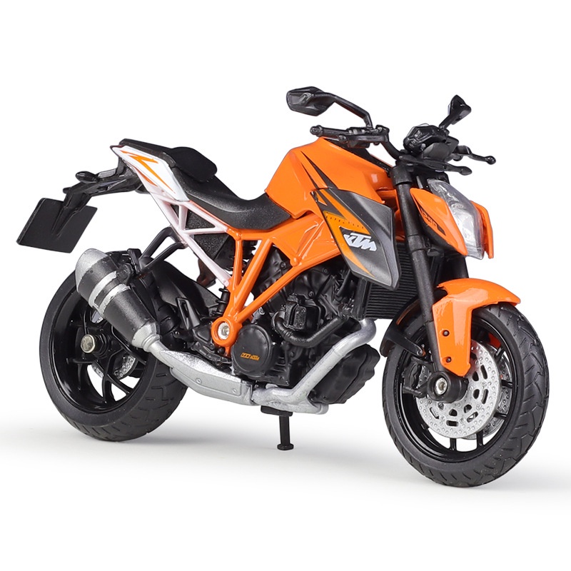 Mô Hình Xe Mô Tô KTM 1290 Super Duke R Die Tỉ Lệ 1:18 Welly