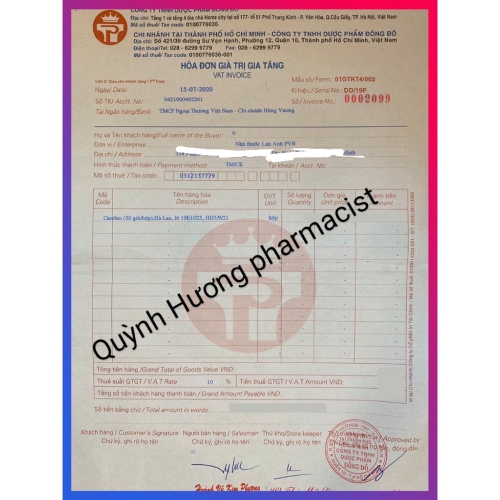 CEREBIO hộp 30 gói giúp bổ sung lợi khuẩn cho đường ruột