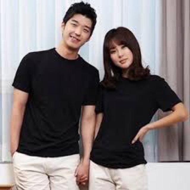 Áo thun trơn nam nữ có bigsize