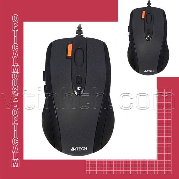 Chuột có dây chính hãng A4TECH N70FX phù hợp thiết kế - THComputer Q11