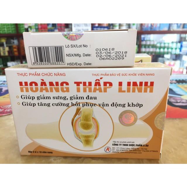 ✅ (CHÍNH HÃNG) HOÀNG THẤP LINH - Hỗ Trợ Viêm Khớp Dạng Thấp