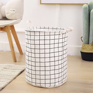 GIỎ ĐỰNG ĐỒ CANVAS KIỂU HÀN QUỐC